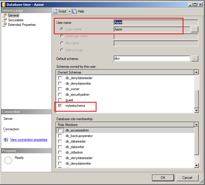 Welcome To TechBrothersIT: The database principal owns a schema in the ...