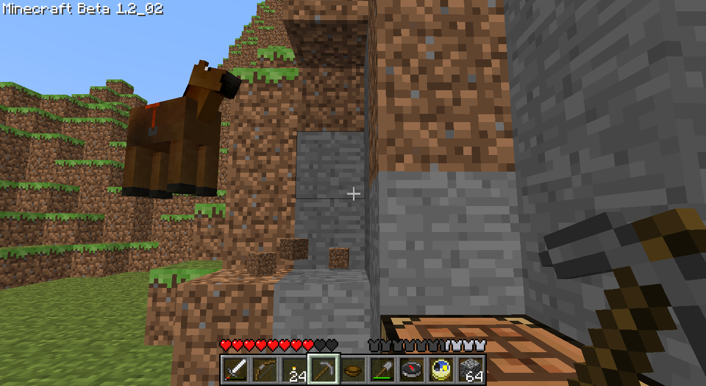 Minecraft on horseback: Part 26: Do haystacks go rancid?