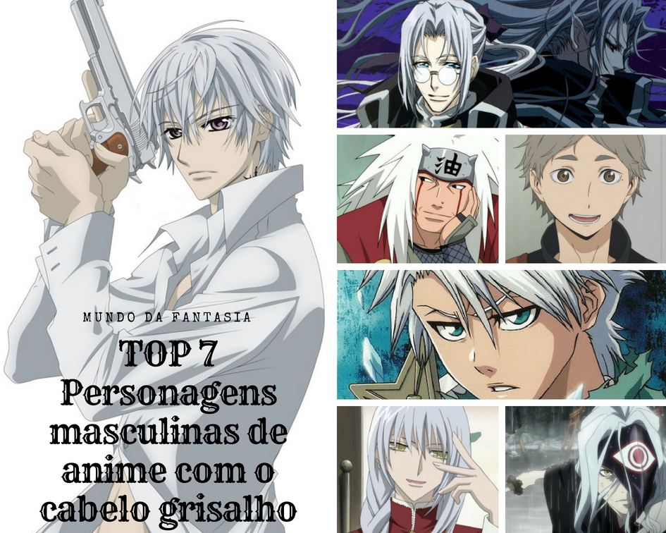 7 ideias de Cabelos masculinos para anime