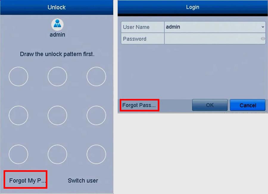 ANNKE Default Password