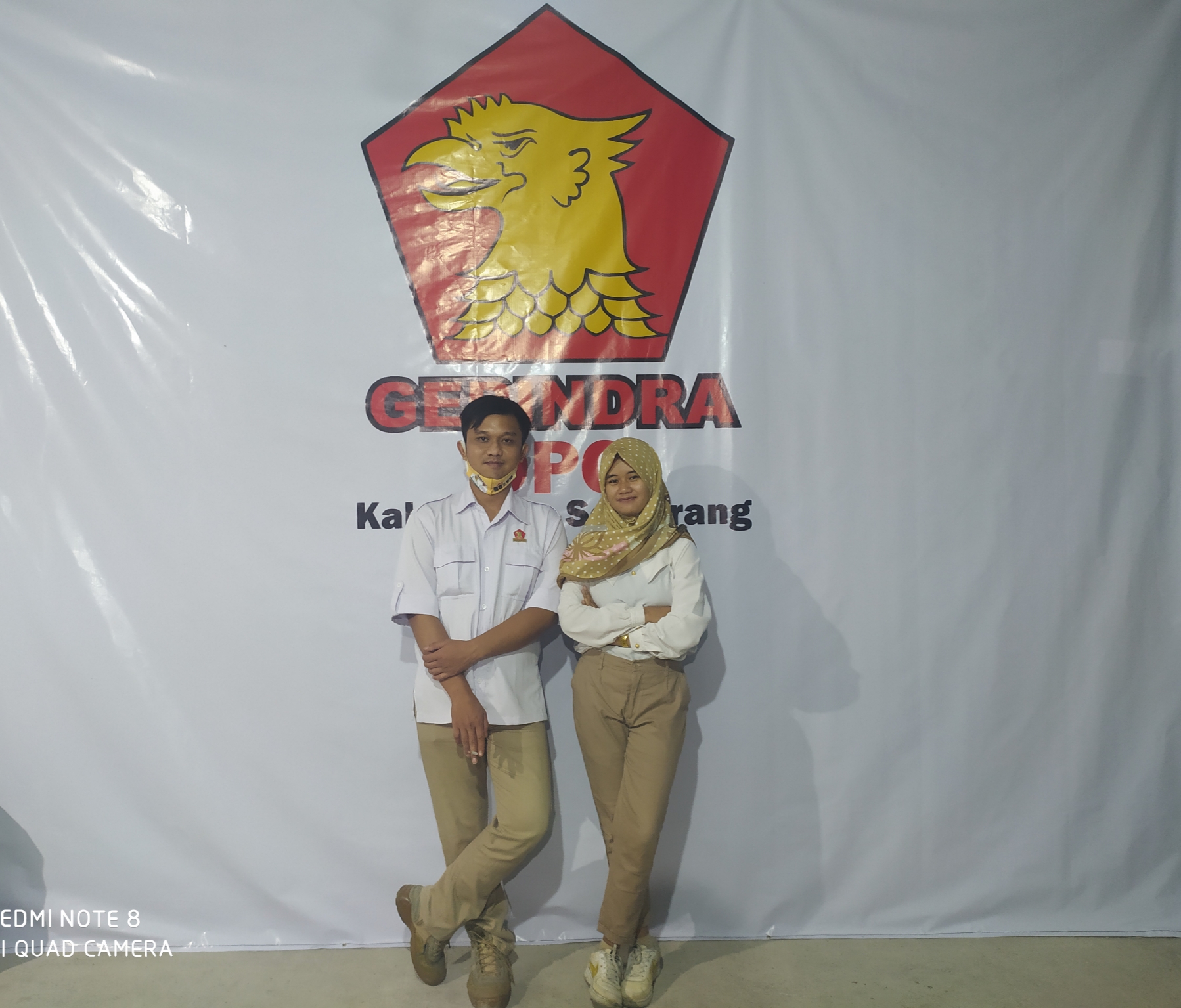 Ninda Anjelia Winanti Pengurus Pimpinan Anak Cabang (PAC) Partai Gerakan Indonesia Raya (Gerindra) Kecamatan Ambarawa, Kabupaten Semarang, Jawa Tengah
