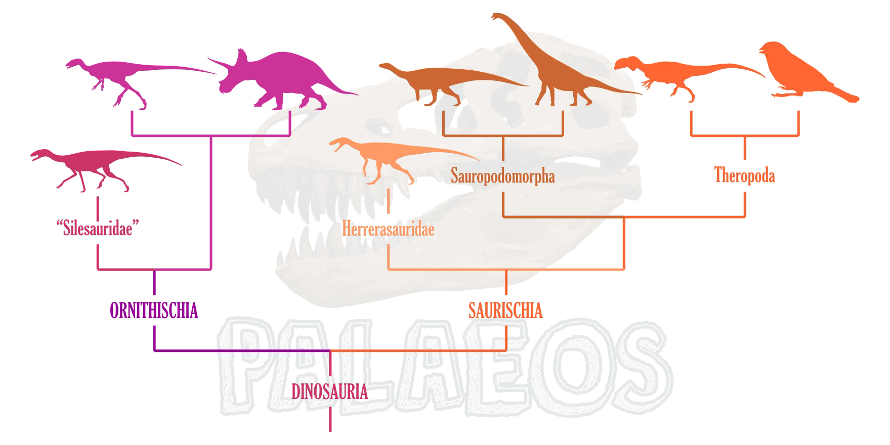 Palaeos, la historia de la Vida en la Tierra: Los silesáuridos ¿Dinosaurios?