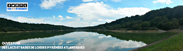 Ouverture des lacs et bases de loisirs Pyrénées Atlantiques
