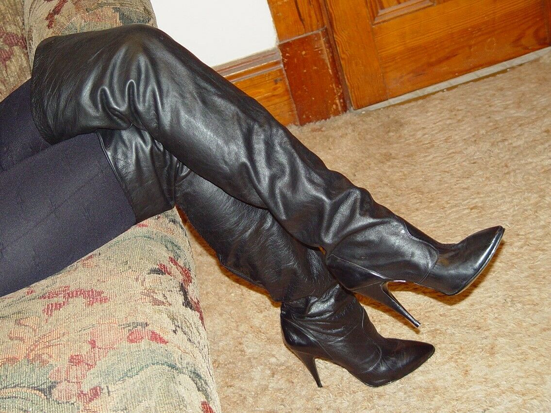 fredericks of hollywood thigh high boots