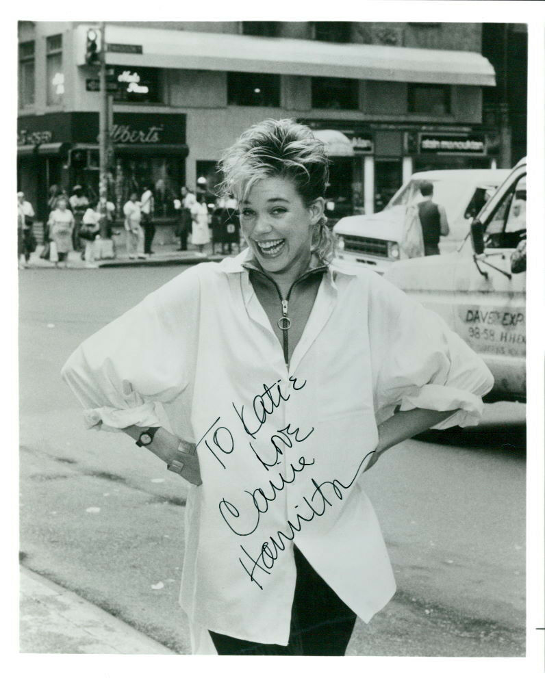 Kids From Fame Media: Carrie Hamilton Press Release 1986