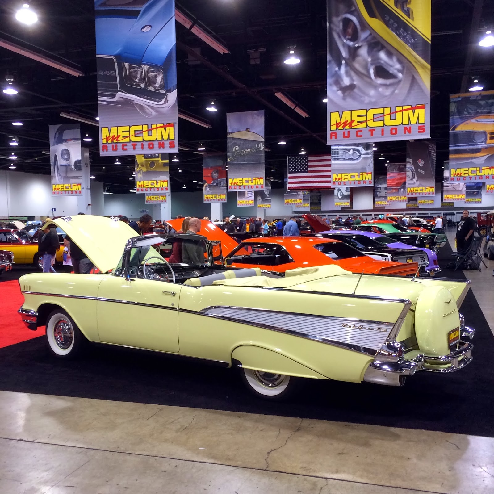 Covering Classic Cars Photos from the 2013 Mecum Auto Auction in