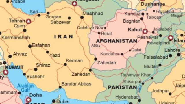 Pakistan Iran Map