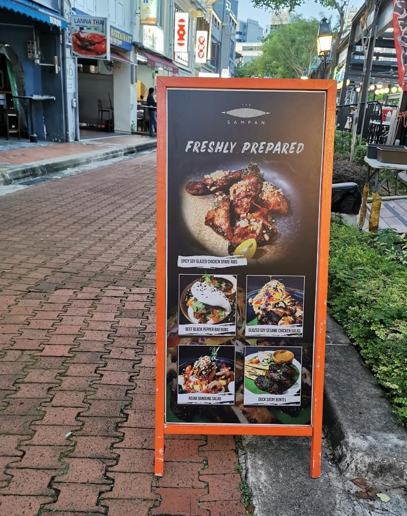 Purple Taste [Tasting] The Sampan 63 Boat Quay