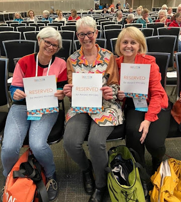 Quiltcon 2020 - in good company at the Awards Ceremony