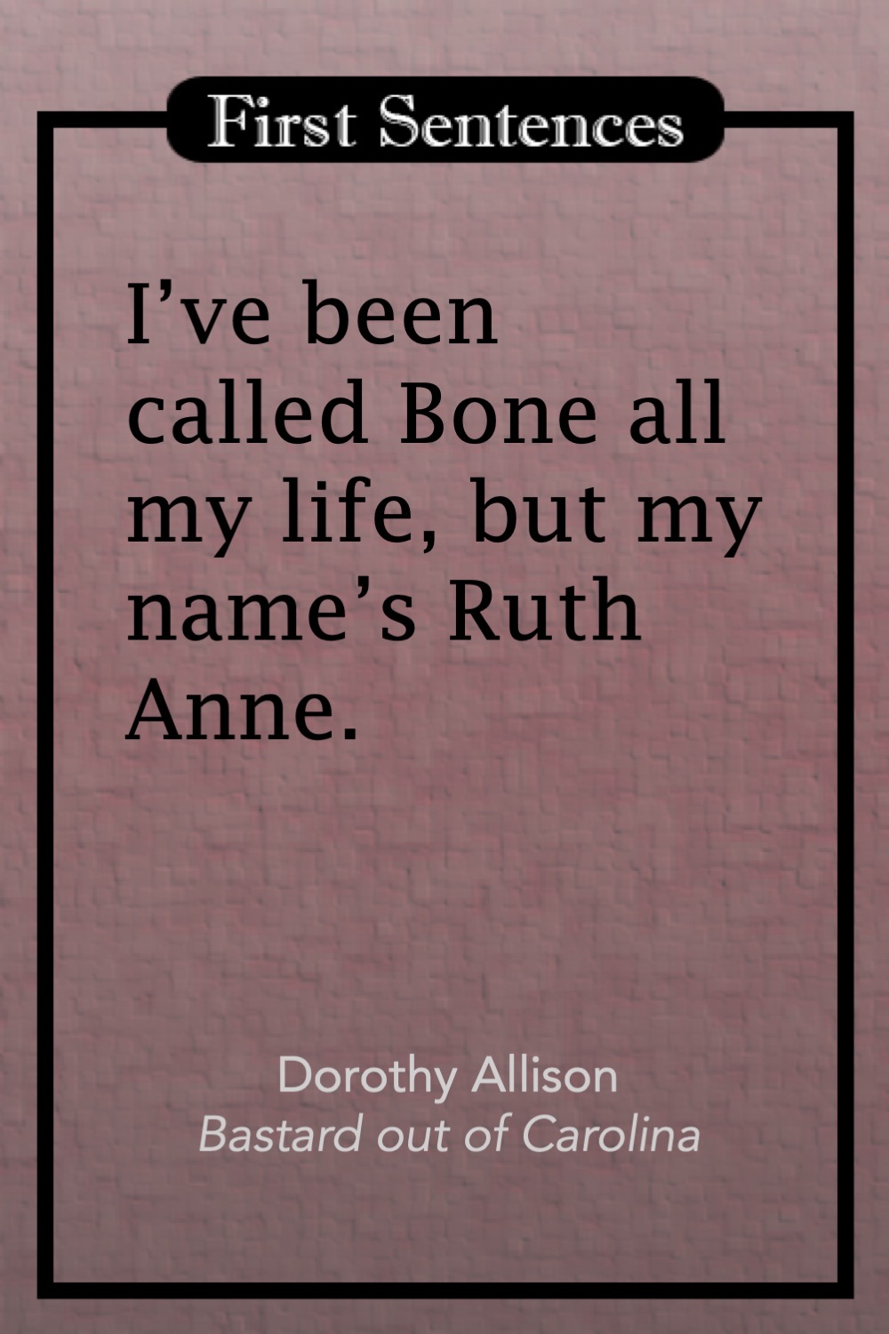 Bastard out of Carolina Paradox World Journal