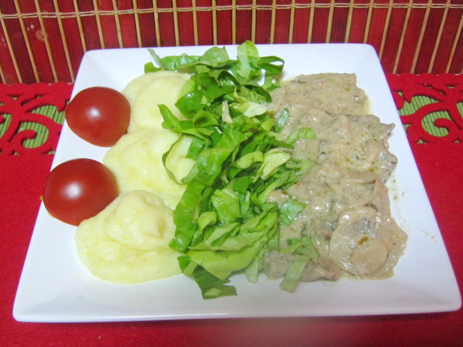 Scaloppini con funghi