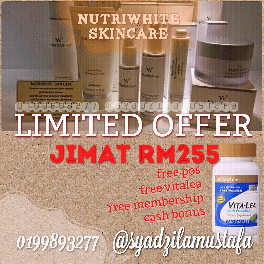 NUTRIWHITE LIMITED OFFER