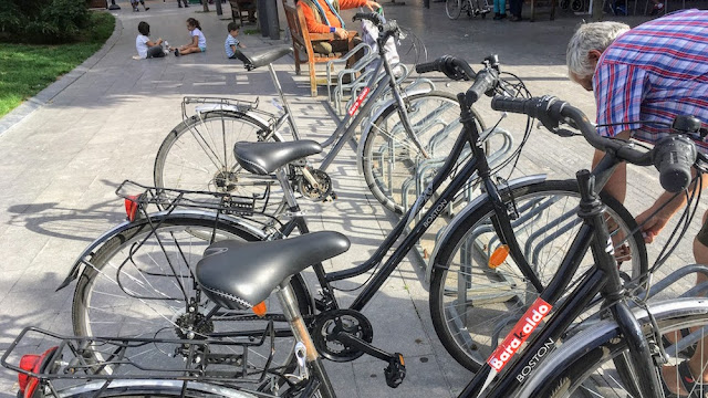 Bicicletas en préstamo en Herriko Plaza
