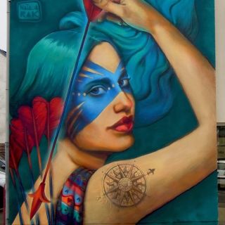 Уличное искусство. Natalia Rak Natalia Rak