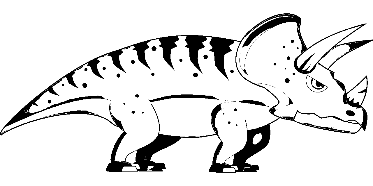 Printable dinosaur coloring pages