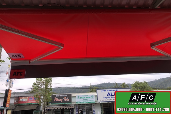 Nhận thi công mái hiên di động uy tín tại Phú Quốc