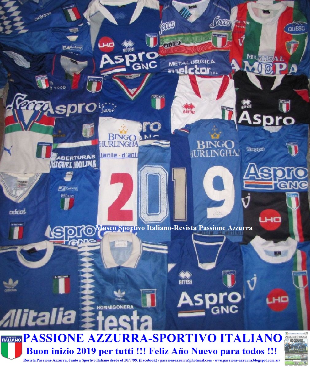 Revista Passione Azzurra-Junto al Sportivo Italiano desde el 10/7/1999