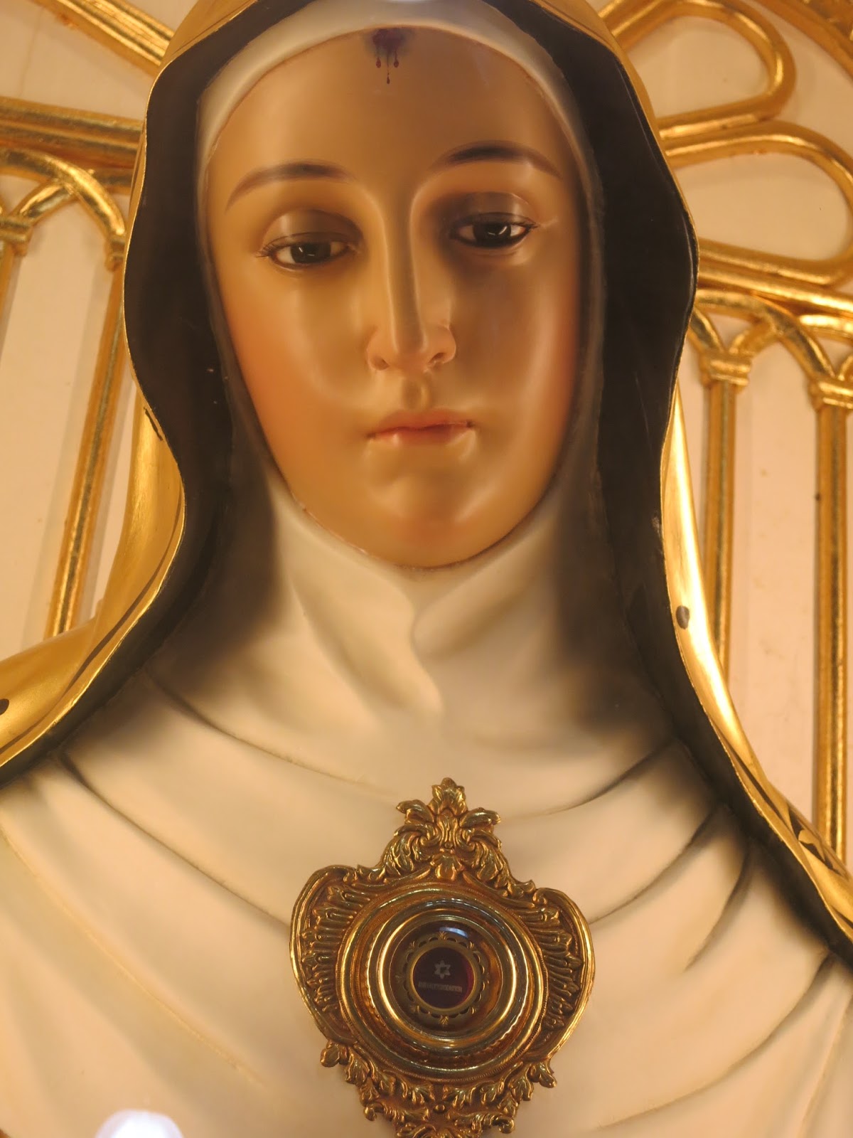 Splash of Yellow Sta. Rita de Cascia Saint of the Impossible