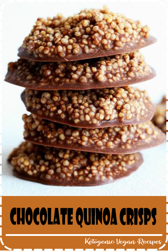 Chocolate Quinoa Crisps Food Champagne