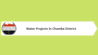 Water Projects In Chamba District
