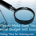 10 Tips To Make Sure Your Financial Budget Will Succeed