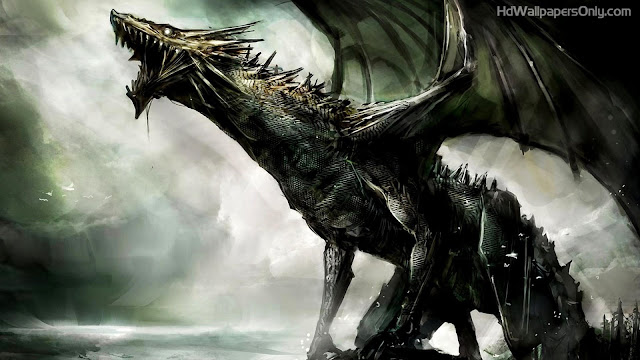 Black-Dragon-Ultra-HD-4K-Wallpaper