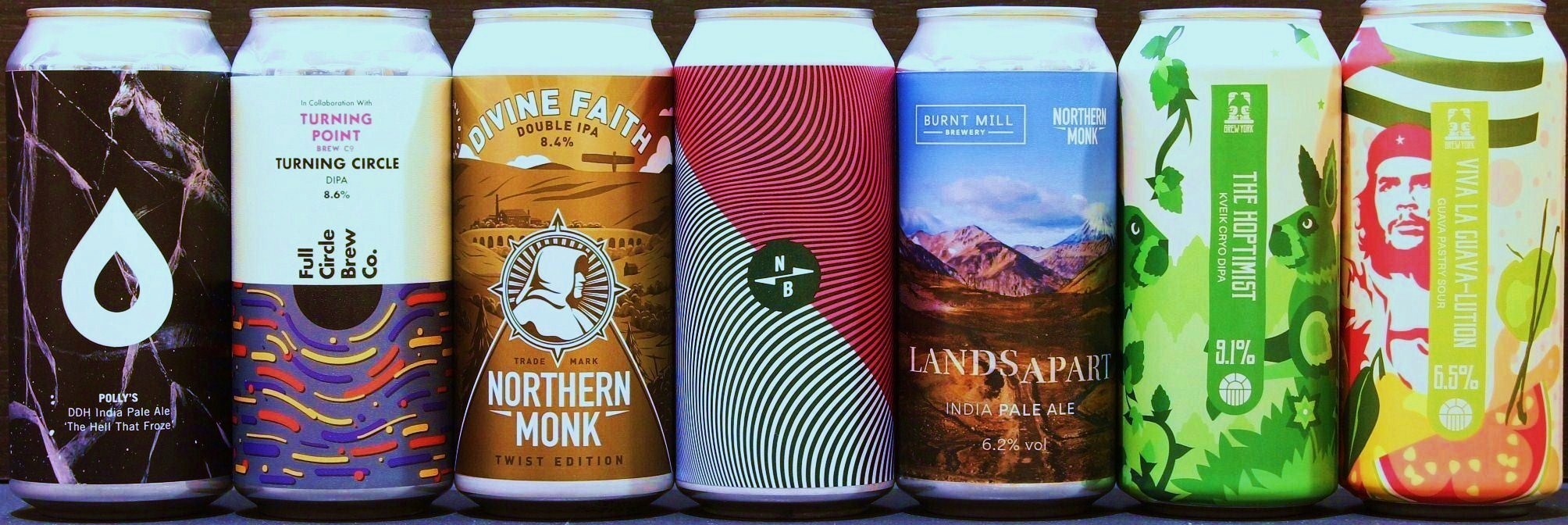 BurkBloggen Polly's DDH India Pale Ale `The Hell That Froze` & Full Circle Brew Co. x Turning