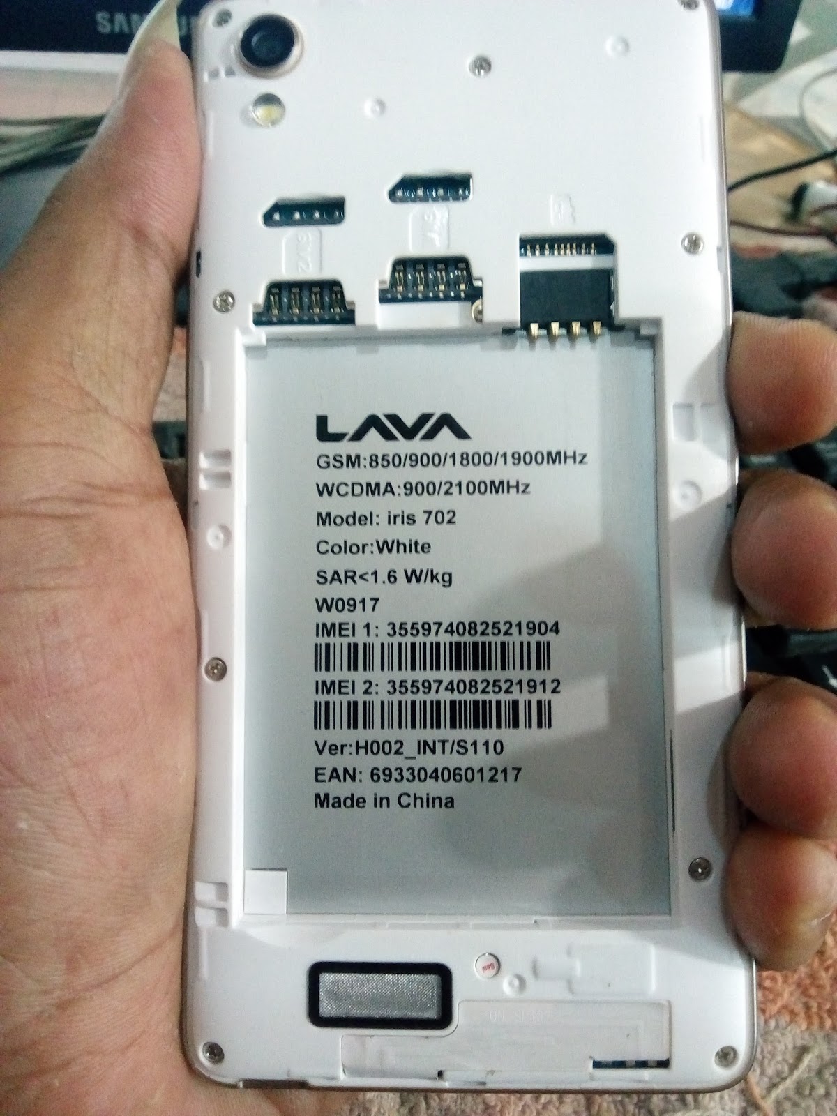 LAVA IRIS 702 H002_INT/s110+S114 FLASH FILE 100% TESTED - BEST FLASH