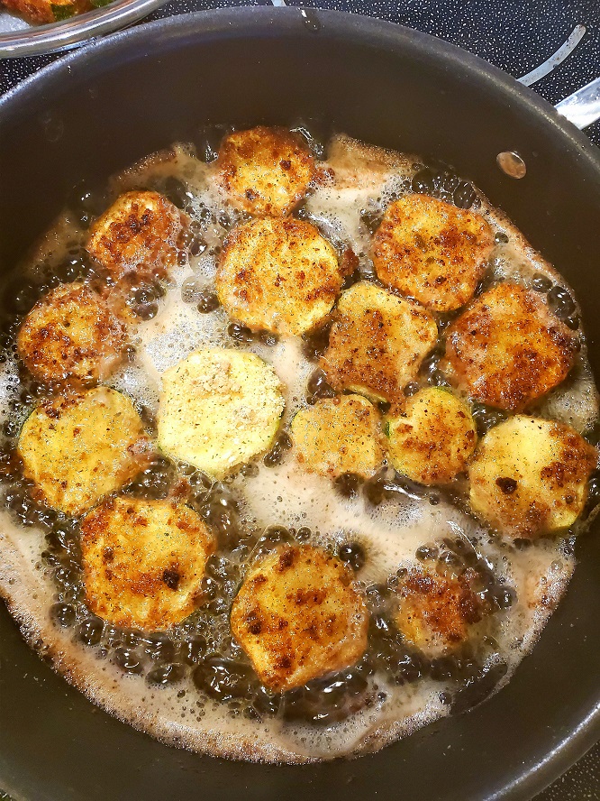 Fried Zucchini Grandma's Recipe What's Cookin' Italian Style Cuisine