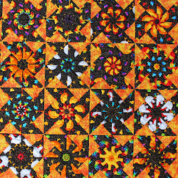 coop fox chicken quilt