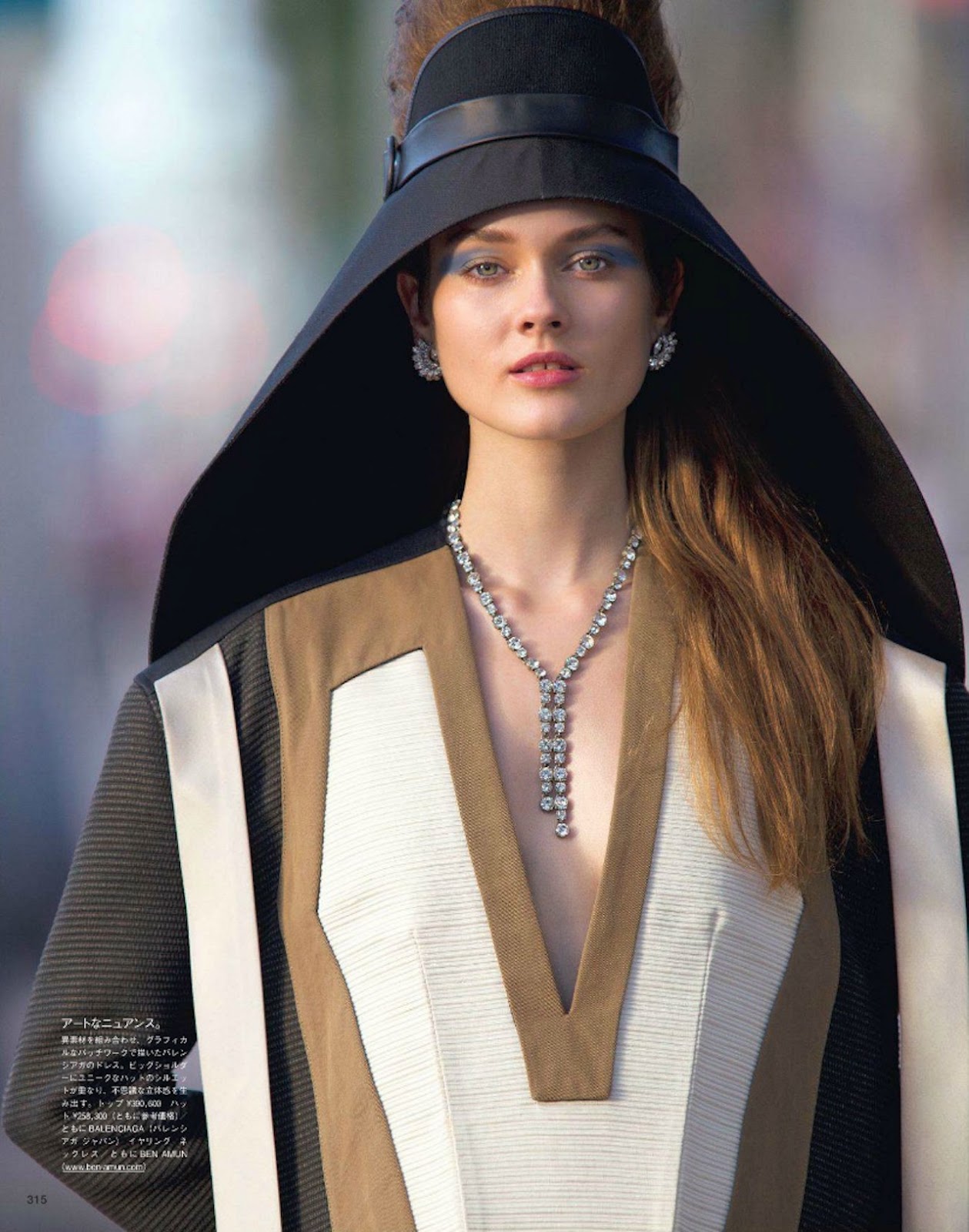 time waits for no one: monika jagaciak by hans feurer for vogue japan ...