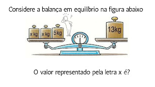 EQUAÇÃO DO 1° GRAU Para Iniciantes / Exemplo com Balança ⚖