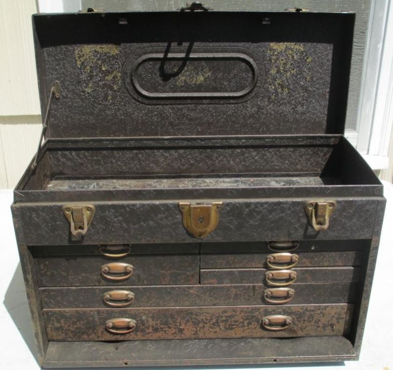 Just A Car Guy Kennedy machinist tool box, probably earlier than 1940