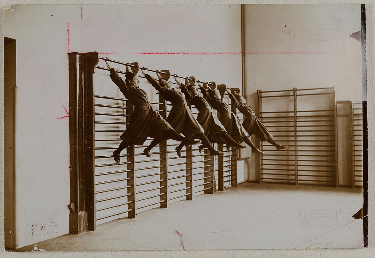 Vintage Photographs Show German Women Practicing Swedish Gymnastics in