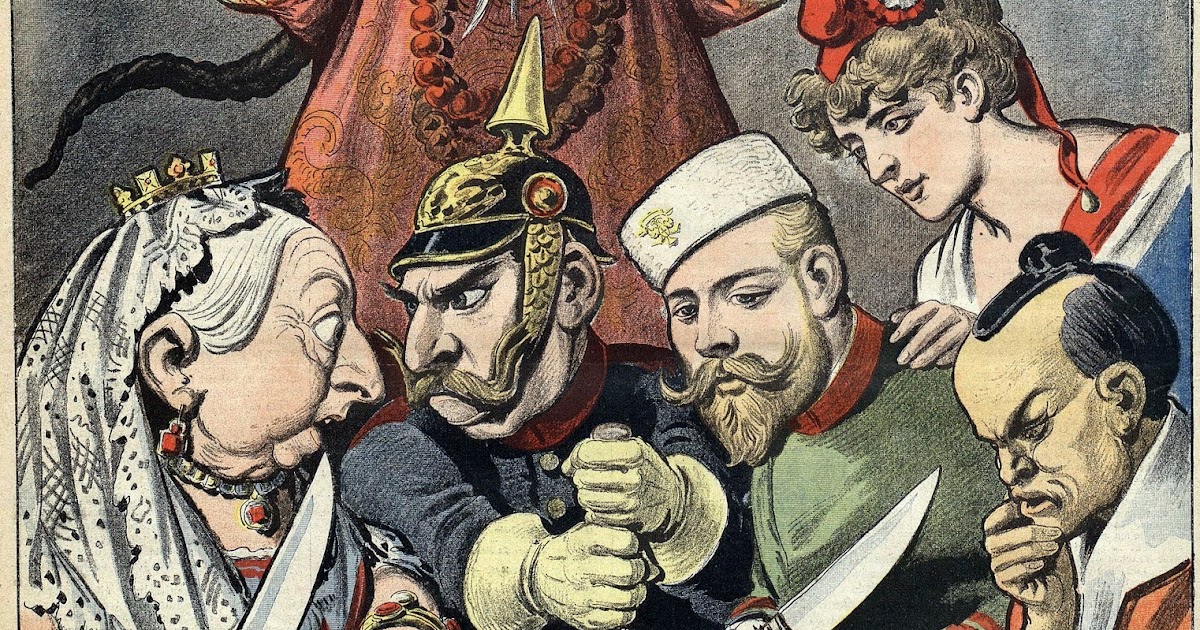 China Cartoon Imperialism The Open Door To China Political Cartoon