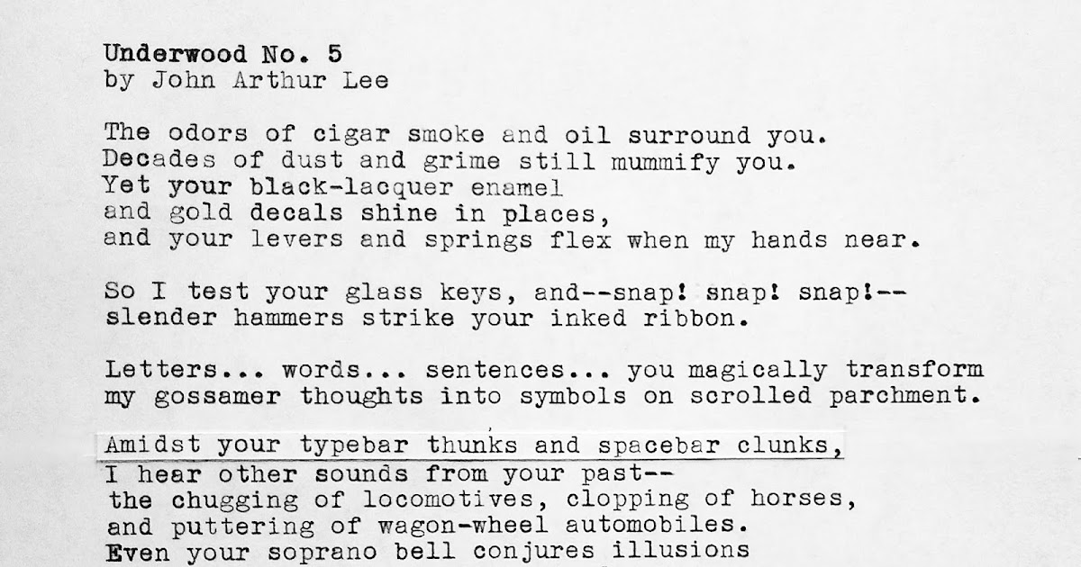 John Arthur Lee Words and Snapshots