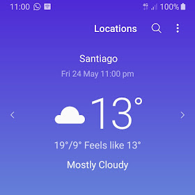 Temperature In My Current Location Right Now From My Desk: Samsung Weather Widget Not Updating On The Hour... Here Is My  Solution