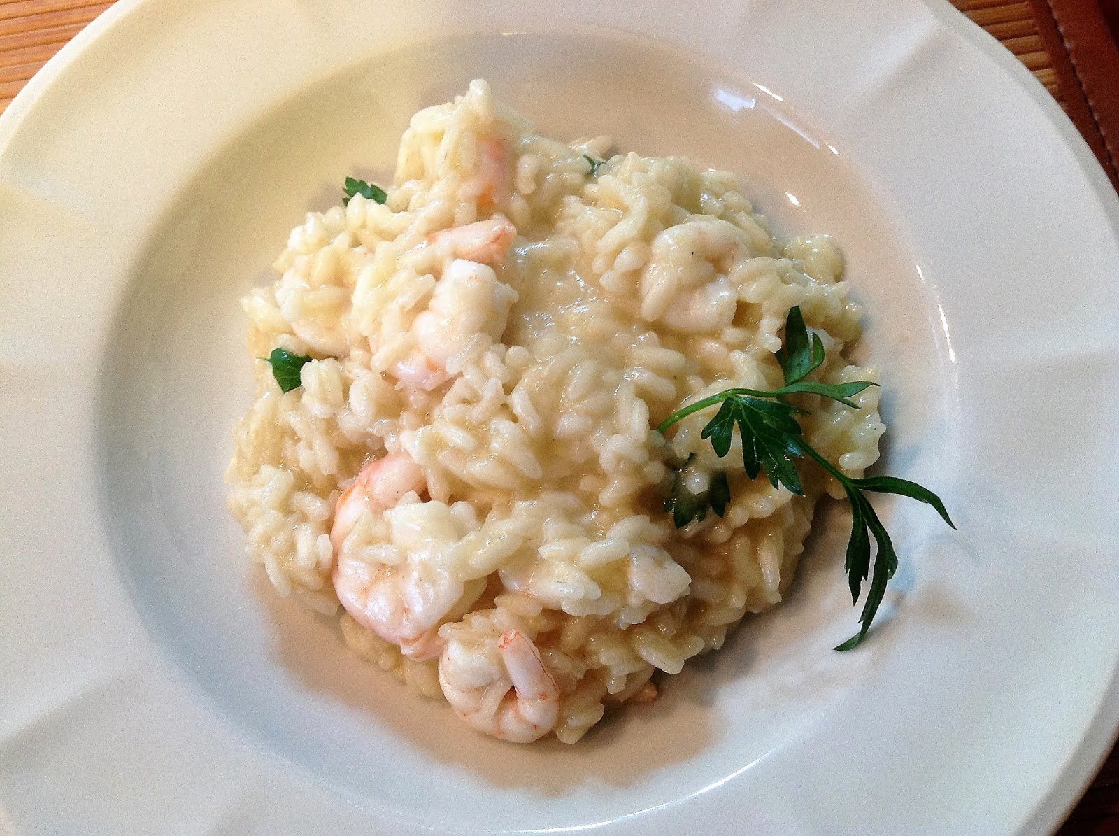 mangiaconrosa Risotto ai gamberi con aroma di limone
