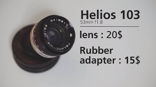 How to Turn Helios Lenses into a DIY 30$ tilt Lens Baby