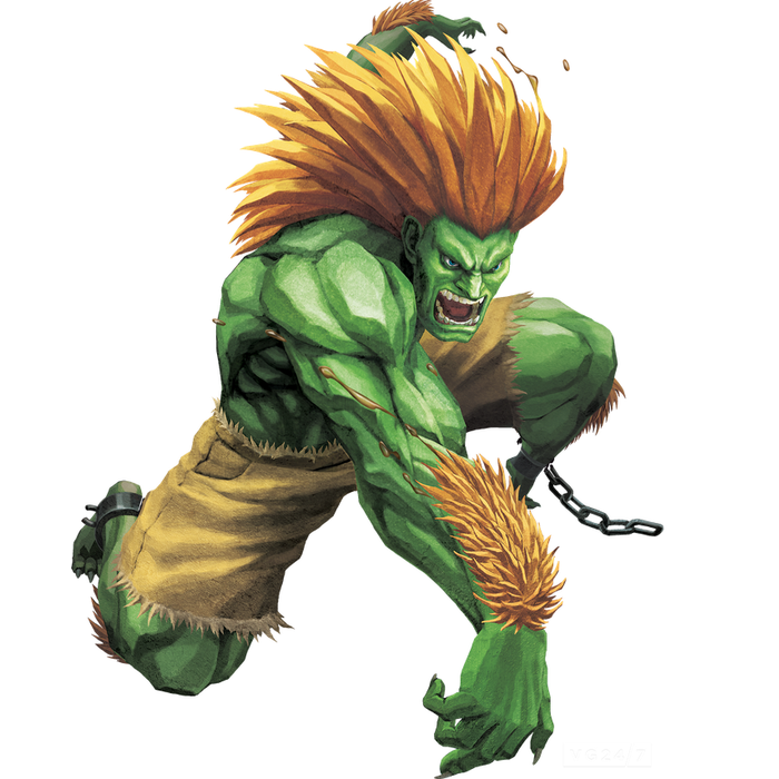 A lot of people saying I look like Blanka from Street Fighter, and could  play him in a movie. Haha he don't look the best, but I still take…