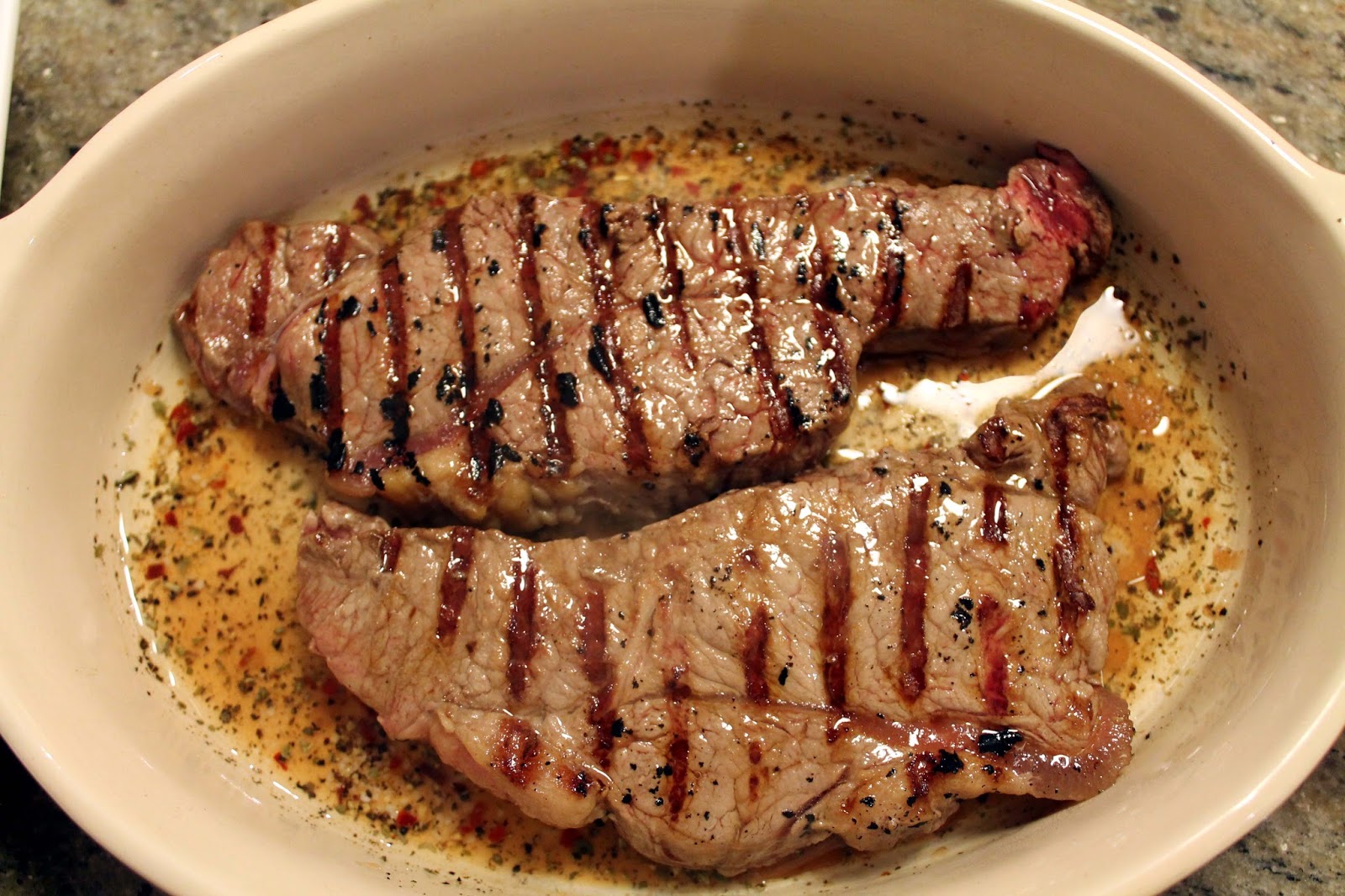 Serena's Medium Rare Nigella's Italian Steak n' Chips A New Take on