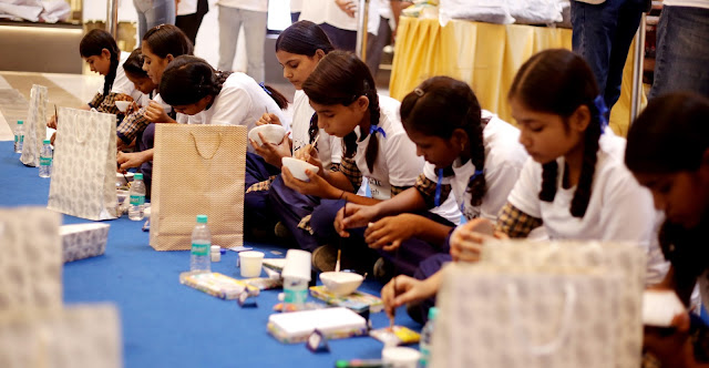 Swarovski brings smile to 100 underprivileged children Swarovski joins hands with Smile Foundation Swarovski brings smile to 100 underprivileged children Swarovski joins hands with Smile Foundation