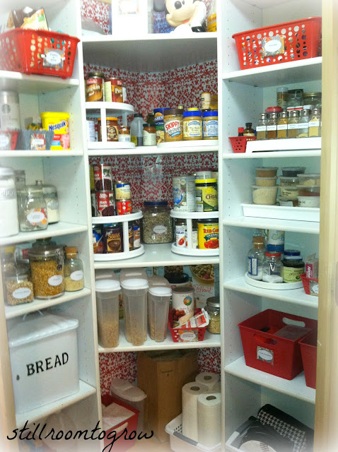 Still Room To Grow: My Pantry- I gift wrapped it!
