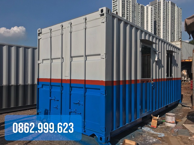 Container làm nhà điều hành dự án công trình xây dựng tại Hà Nội - 3