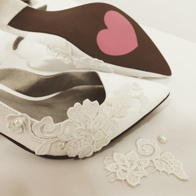 sapato de noiva personalizado