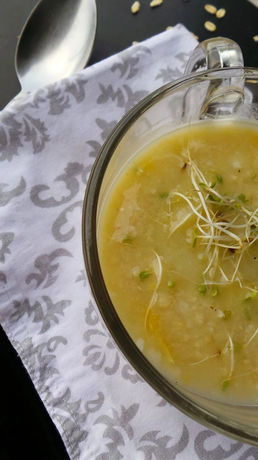 My Little Créa: Soupe aux flocons d'avoine