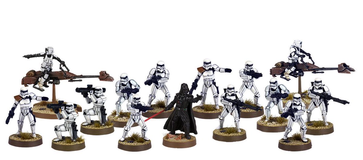 Mezmaron's Lair Star Wars Legion Core Set Miniatures