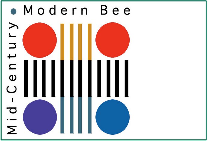 Mid Century Modern Bee