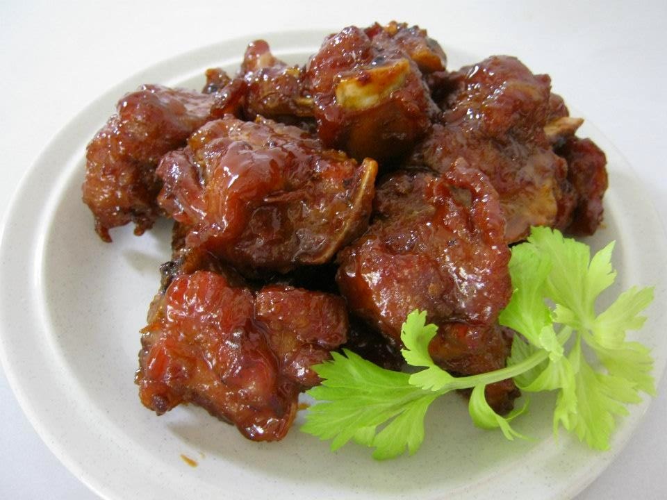 Simple yet yummylicious! Black vinegar spare ribs