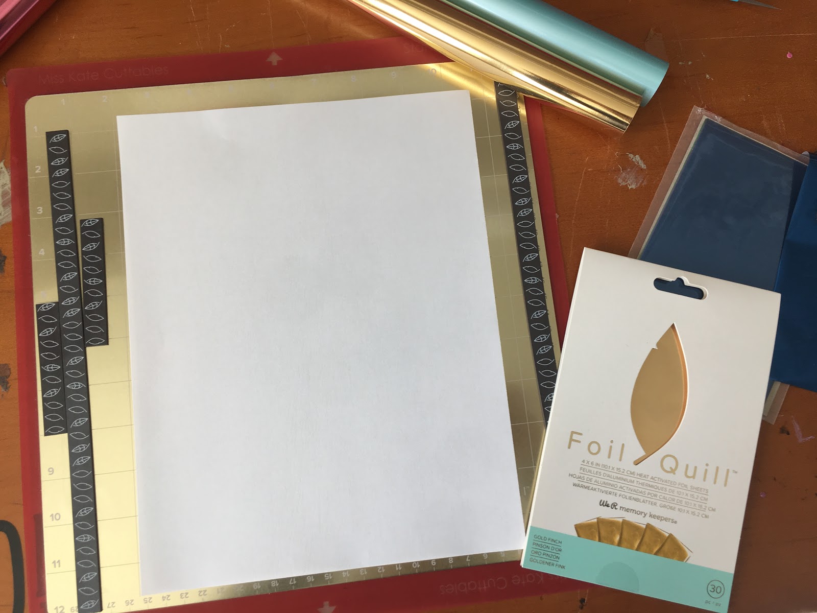 Foil Quill Magnetic Mat Board Review Tutorial Silhouette School